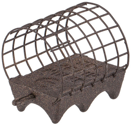 Koszyk klasyczny Brain River z kolcami rozm. L | 90g | Brązowy