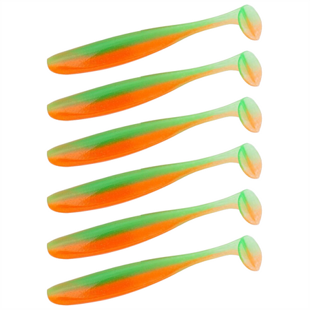 Guma Keitech Easy Shiner 4.5" | 11,43cm | CT#27T UV Lime / Orange | 6 szt.