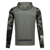 Bluza Mikado z kapturem i kominem | z filtrem UPF | Green Camo | rozm. S
