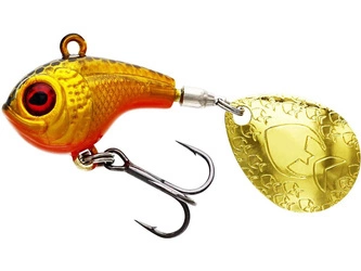 Wirujący ogonek Westin DropBite Spin Tail Jig 3.2cm - 12g - Gold Rush