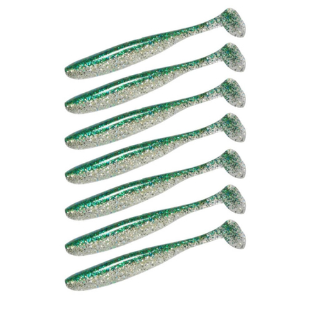.Guma Keitech Easy Shiner 4" | 10,16cm | LT#49 Green Sardine | 7 szt.