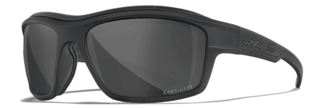 Okulary Wiley X Omega Captivate Polarized Grey Black Ops - Matte Black Frame