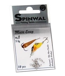 Agrafka Spinwal Micro Snap No.1, 5kg