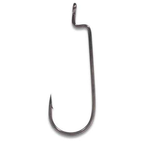 Haczyki offsetowe BKK Offset Worm Round Bend | #1 | 7 szt.