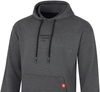 Bluza z kapturem Favorite Black logo dark grey melange | rozm. M