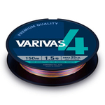 Plecionka Varivas4 PE #0.8 | 15lb | multicolor | 150m
