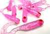 Guma Great Fish GF1 Twister 4,9cm | Glitter Pink | bezzapachowy | 10 szt.
