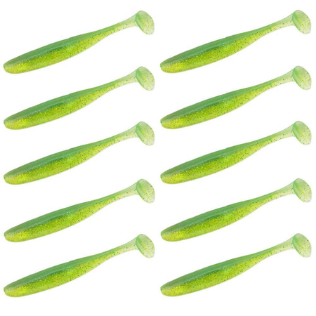 Guma Keitech Easy Shiner 3" | 7,6cm |  #424 Lime Chartreuse | 10 szt.