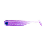 Guma Great Fish GF1 4,9cm | Glitter Light Purple | rybny | 10 szt.