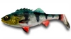 Guma SAVAGE GEAR 4D Perch Shad 17.5cm 68g - Green Silver