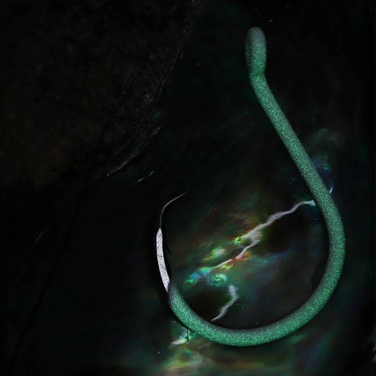 Haczyki sumowe BKK Offset Heavy Circle Glow | #10/0 | 3 szt.