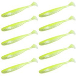 Guma Keitech Easy Shiner 3" | 7,6cm |   LT#16 Chartreuse Ice | 10 szt.