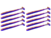 Guma Keitech Swing Impact 3" | 7,2cm | LT#43 LT Purple Jerry | 10 szt.