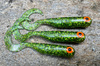 Guma Great Fish GF1 Twister 4,9cm | Glitter Green | bezzapachowy | 10 szt.