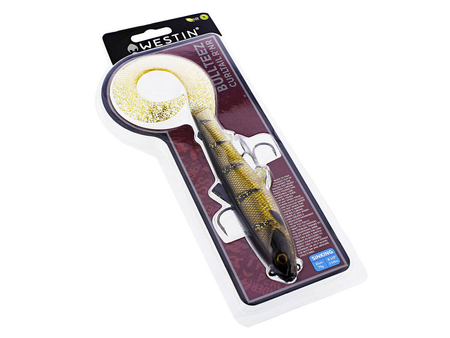 Guma Westin BullTeez Curltail R2F 21cm | Natural Pike | tonący