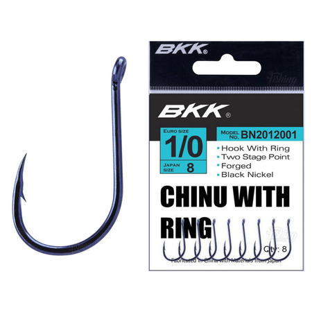 Haczyki BKK Chinu-R Diamond | #4/0 | 5 szt.