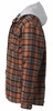 Kurtka SAVAGE GEAR Twin Shirt Jacket Orange/ Grey Check rozmiar L