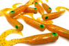 Guma Great Fish GF1 Twister 4,9cm | Curry | bezzapachowy | 10 szt. | Dżejsiok Special Edition