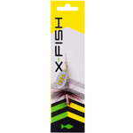 Obrotówka X-Fish Termite №2 | 4,5g | Silver GRD