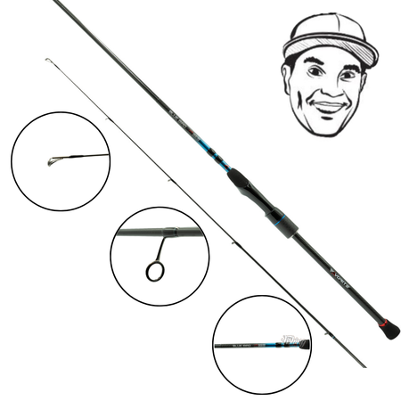 Wędka Favorite Blue Bird Ace Series 221cm | 2-8g | Ex.Fast | LIMITOWANA EDYCJA