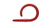 Przynęta LIBRA LURES Flex Worm 9cm- 021 - Red - 10szt (bez zapachu)