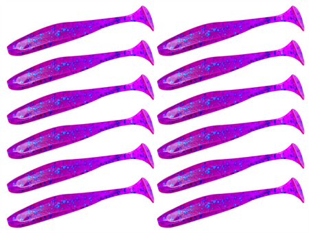 Guma Keitech Easy Shiner 2" | 5,08cm | LT#63 LT Purple Blue Heaven | 12 szt.
