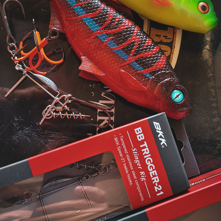 Dozbrojka BKK BB Trigger-21 UVO | #2/0 | 1 szt. do gum 22-26cm