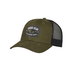 Czapka Savage Gear Badge Trucker Cap Green