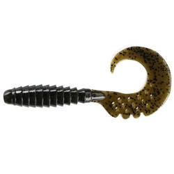 Przynęta FishUp Fancy Grub 2,5” (6,35 cm) - #043/Watermelon Brown Black - 10 szt.