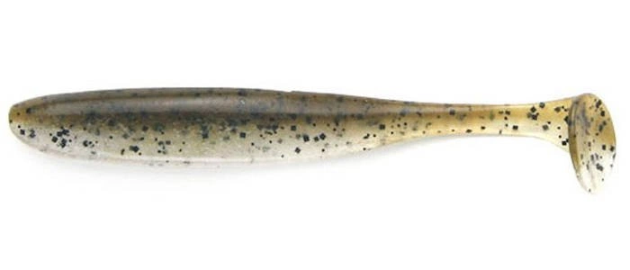 Keitech Easy Shiner 3"/7,6 cm #414 Green Pumpkin PP Shad - 10szt.