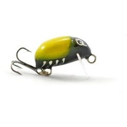 Wobler smużak Bielik Żuk - Żółty - 2,5cm - 2g