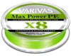 Plecionka Varivas Max Power X8 Premium 0.6 PE, 14,5lbs - 150m - Lime Green