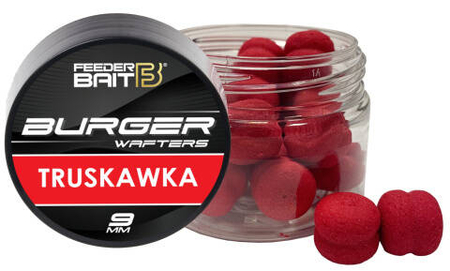 Feeder Bait Burger Wafters | Truskawka