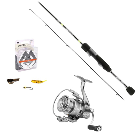 Zestaw BIAŁORYB NA SPINNING - dla początkujących - Select Sprint 180cm 0.6-3g / Select Chrome 1500s + Akcesoria