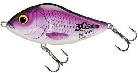 Wobler SALMO Slider 12cm - tonący - Holo Purple Prey - EDYCJA LIMITOWANA!