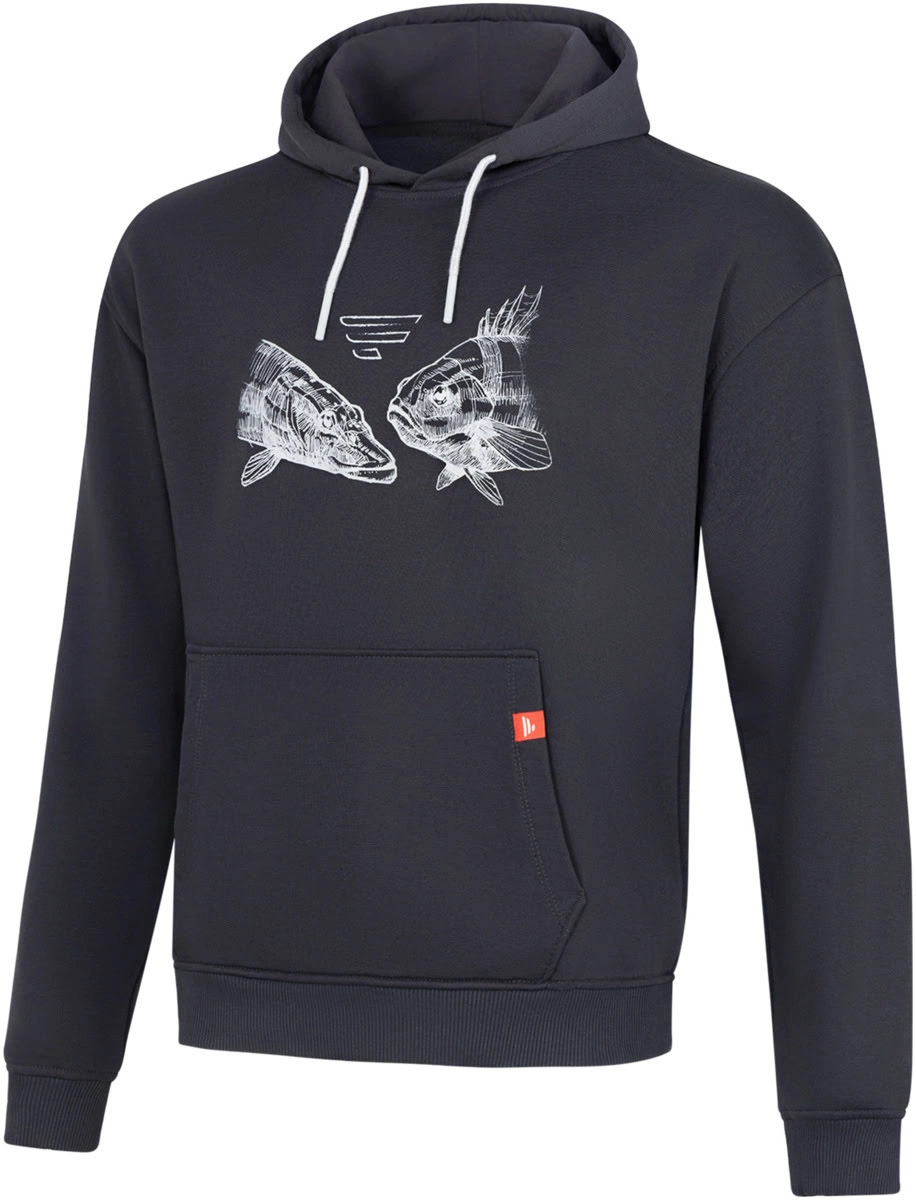 Bluza z kapturem Favorite Fish dialog dark grey - rozmiar L