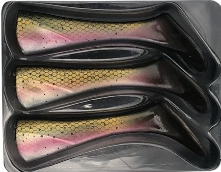 Headbanger Shad zapasowe ogonki 16cm Rainbow Trout