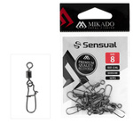 Krętliki z agrafką Mikado - BN - Nr. 6 - 10szt.