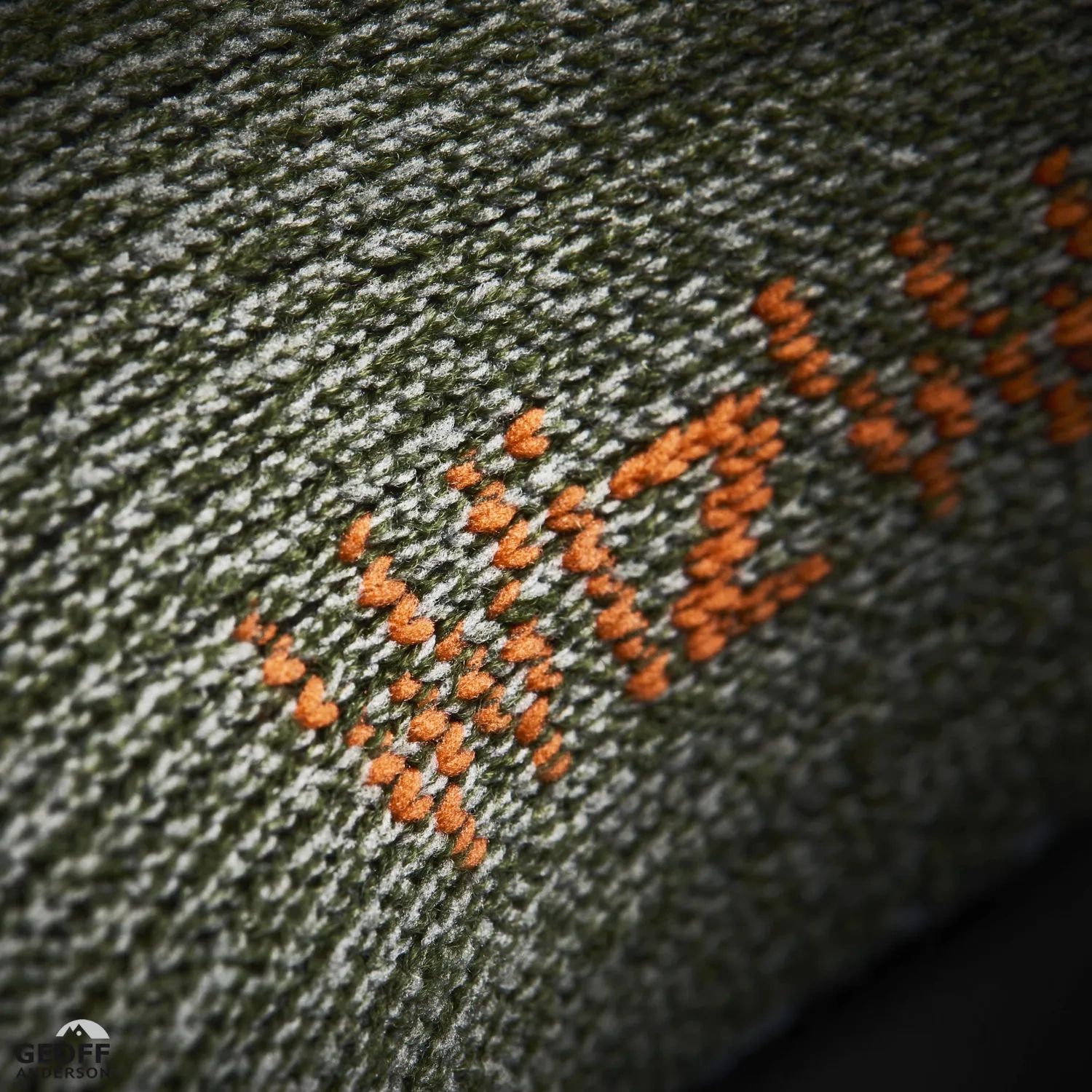 Skarpety Geoff Anderson WizWool HeavyWeight | Green | M / 41-43