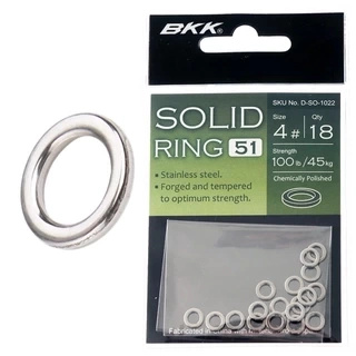 Pełne kółka Łącznikowe BKK Solid Ring-51 | #4 |18 szt.
