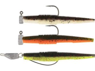 Przynęta WESTIN Ned Worm Slim R 'N R 5.5cm - 1G/2G/3,5G - Dark Water Mix - 3 szt.