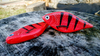 Jerk Lost Lures Ferox 12cm - tonący - F4 - Redtiger
