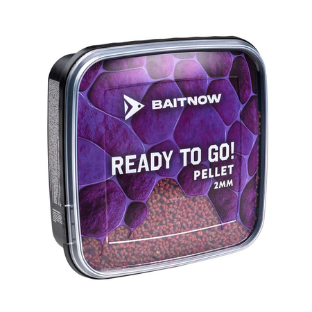 Pellet Baitnow Method Feeder - Ready To Go Mulberry | 2mm | 500g