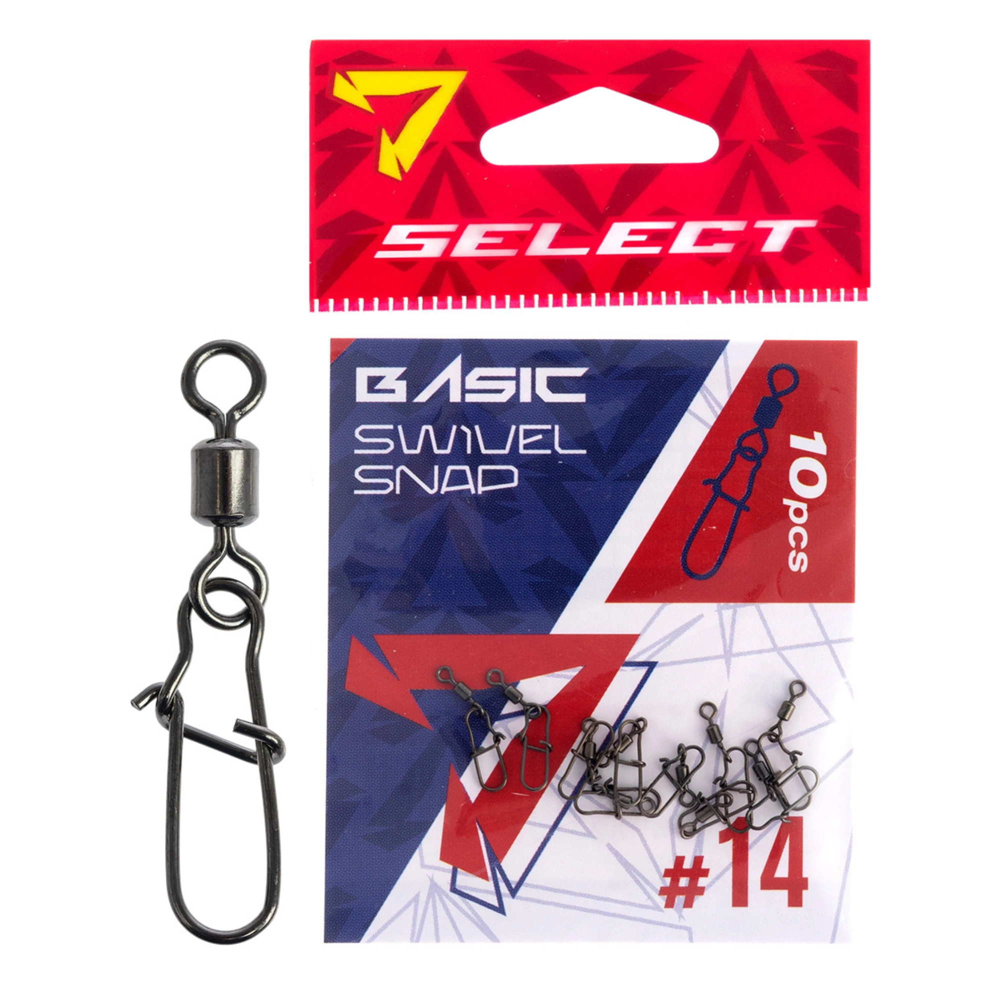Select Agrafka z krętlikiem Basic Swivel Snap #14 (10 szt/opak)