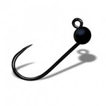 Główki jigowe wolframowe Gurza Trout J1 BL Tungsten Beads BK | #4 | 0.34g