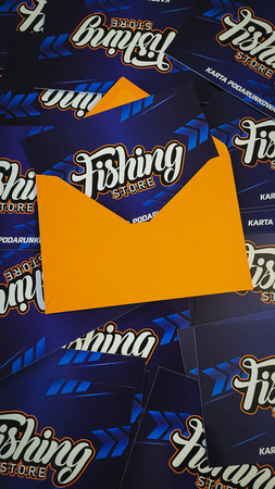 Karta podarunkowa 200zł | wersja wydrukowana w zestawie z kopertą