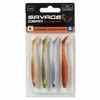 Zestaw gum Savage Gear Slender Scoop Shad 15cm | Clear Water Mix | 4szt
