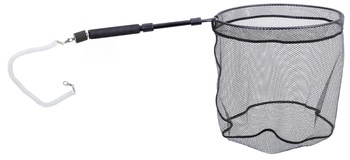 .Podbierak MIKADO z siatką gumowaną / 85/50/45cm / oczko 6mm