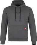 Bluza z kapturem Favorite Black logo dark grey melange | rozm. M