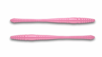 Przynęta Libra Lures Dying Worm 7cm | 017 - Bubble Gum | ser | 15 szt.